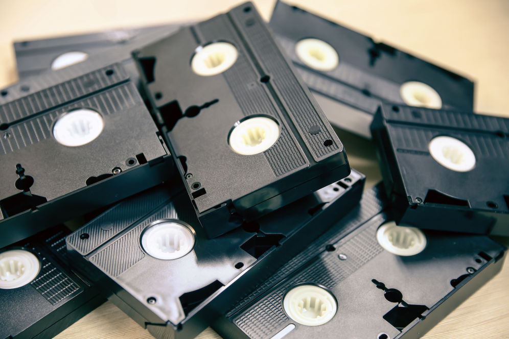 Photo of cassette tapes