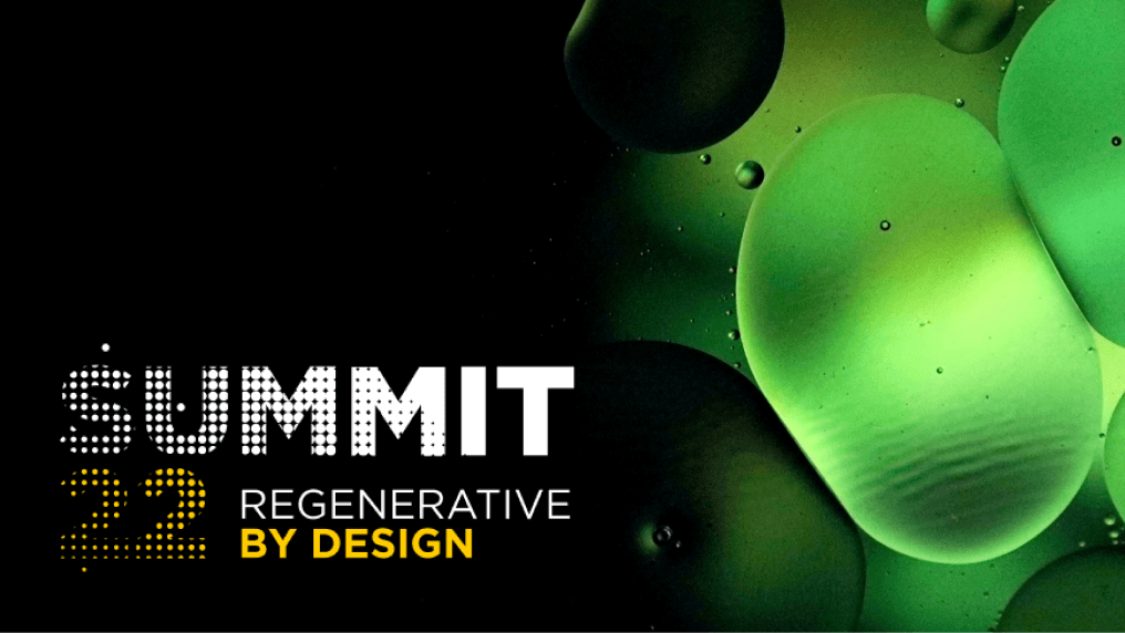 Abstract imagery with Summit22 logo