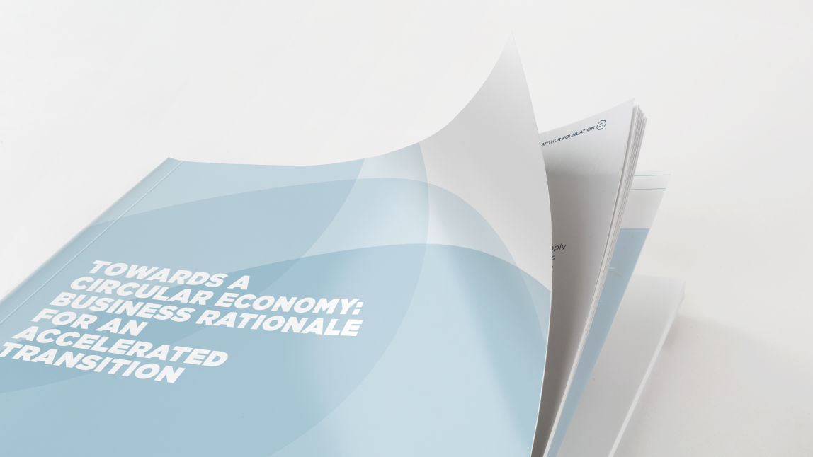 Towards a Circular Economy: Business rationale for an accelerated transition report front cover